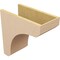 Ekena Millwork 9"W x 18"D x 18"H Classic Legacy Rough Cedar Woodgrain TimberThane Corbel, Primed Tan CORUR09X18X18LGYRCPR - alternate 2